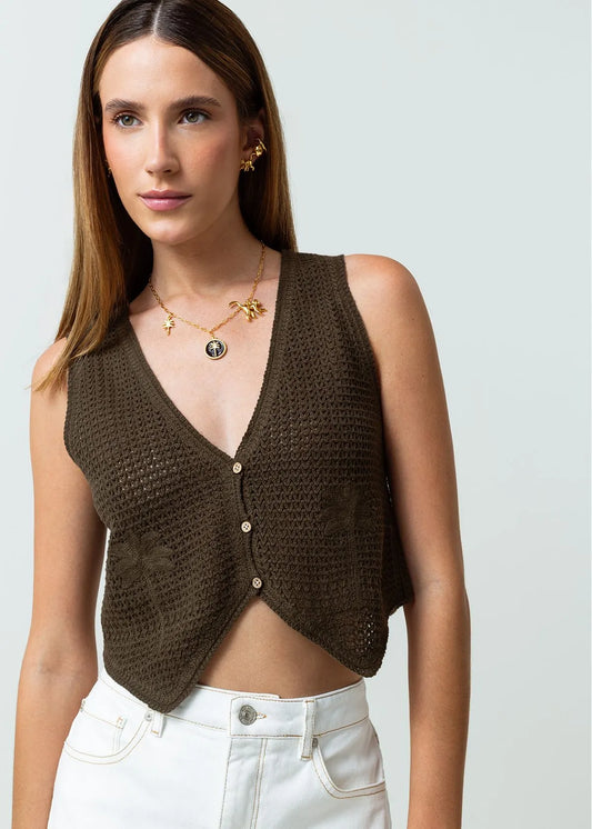 Knitted shole sleeve shirt