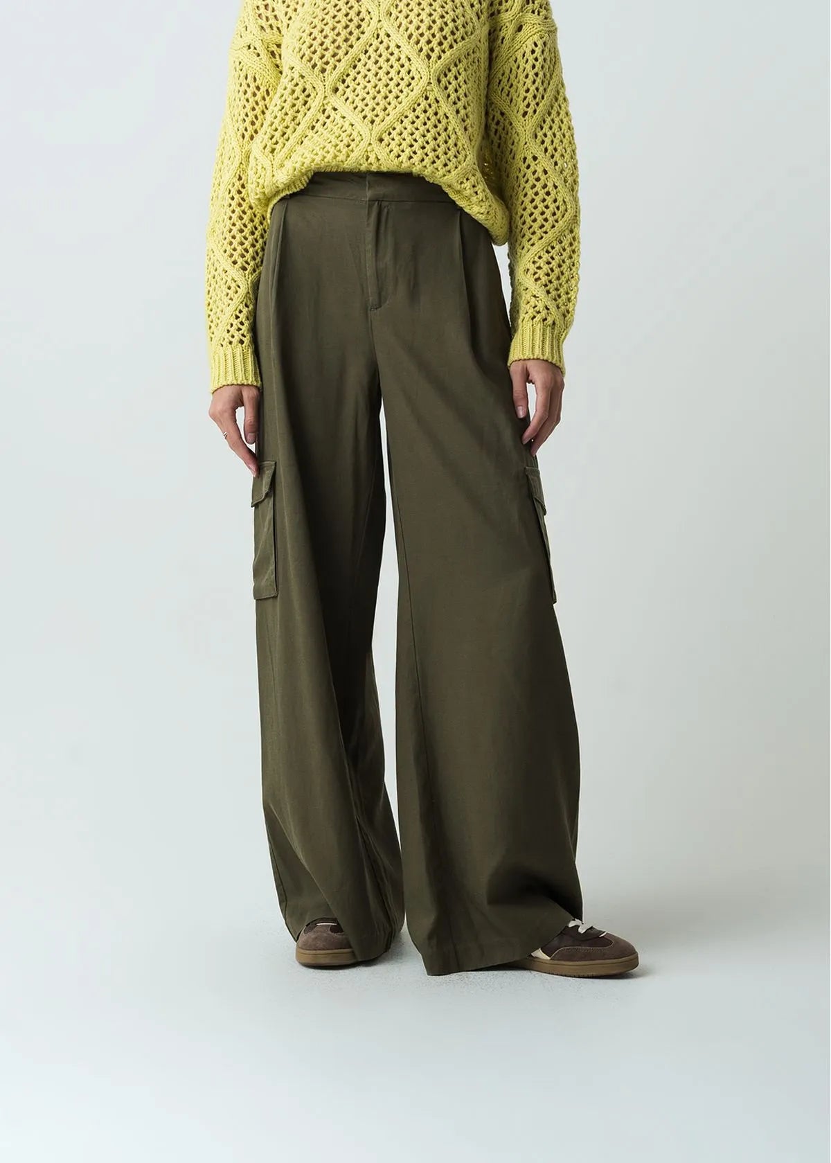 Wide boot pants