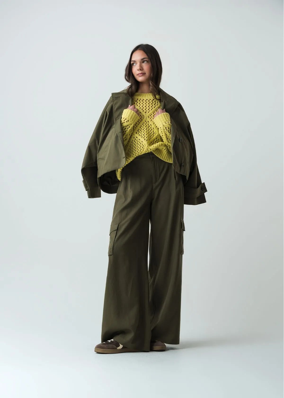 Wide boot pants