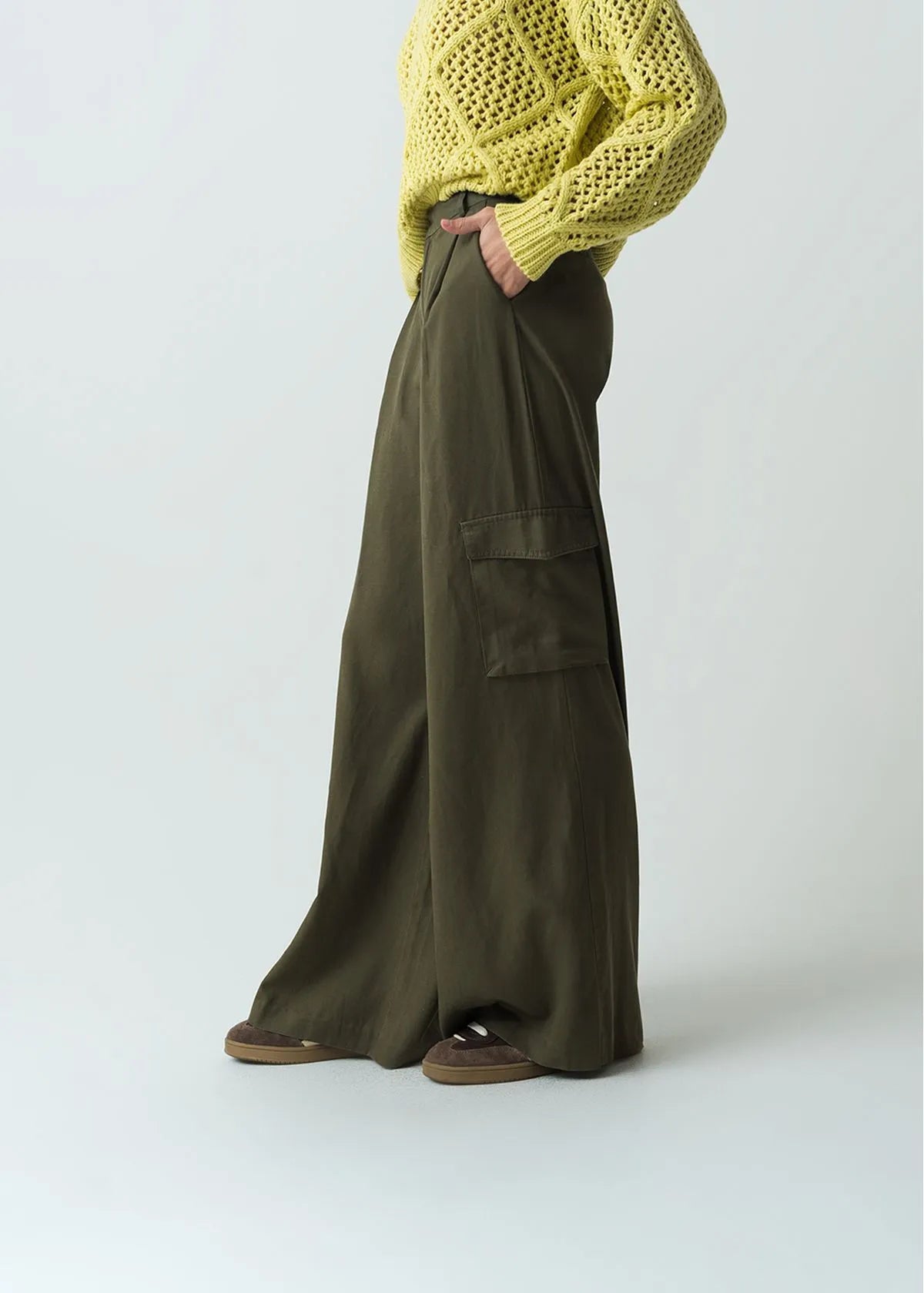 Wide boot pants