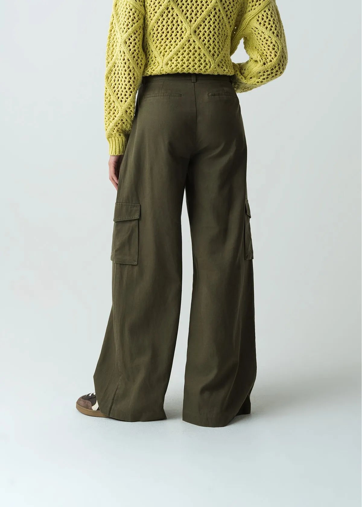 Wide boot pants