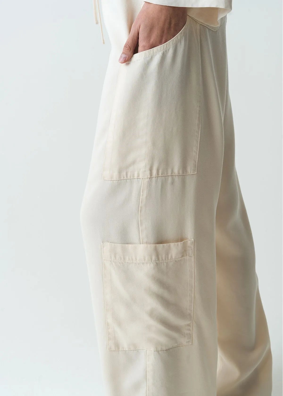Palazzo high-rise pants