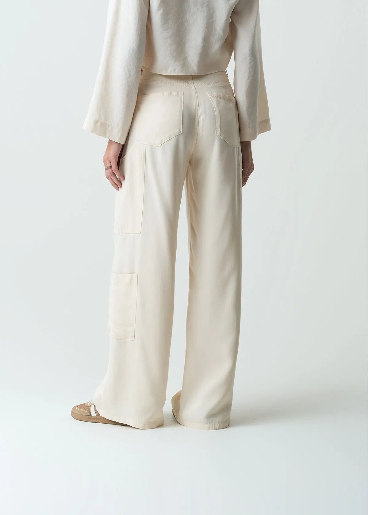 Palazzo high-rise pants