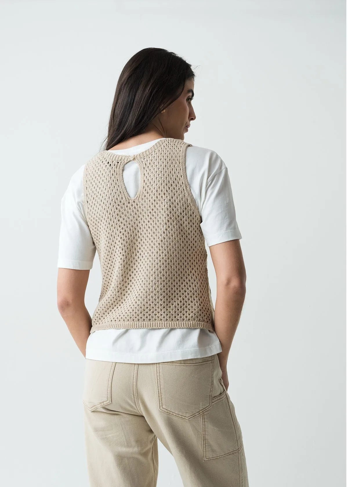 Wide fabric shirt