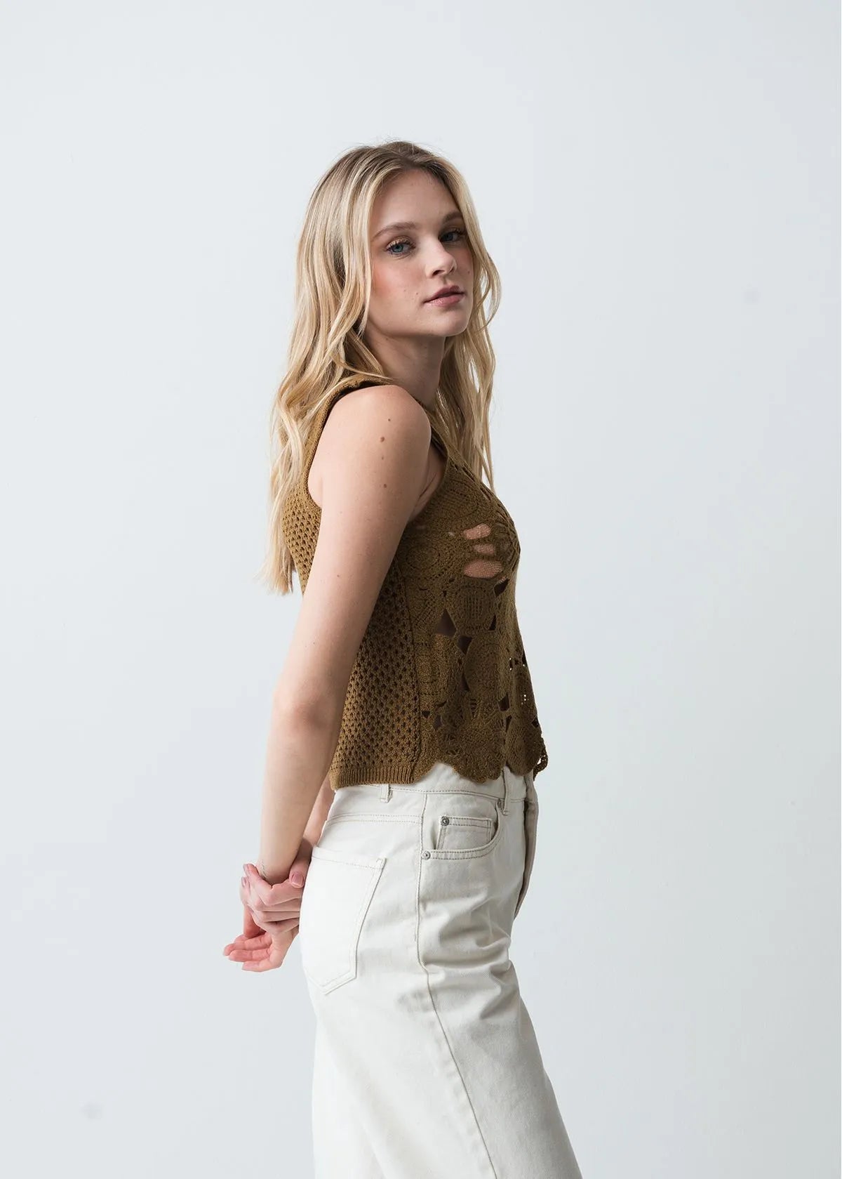 Wide fabric shirt