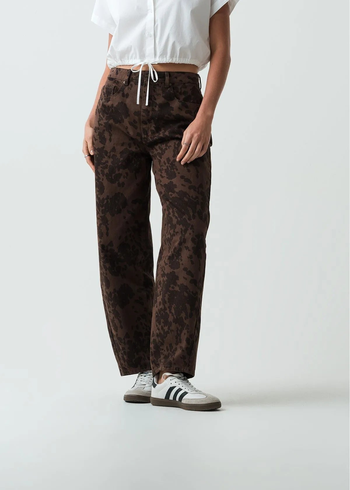 Barrel cow Pant