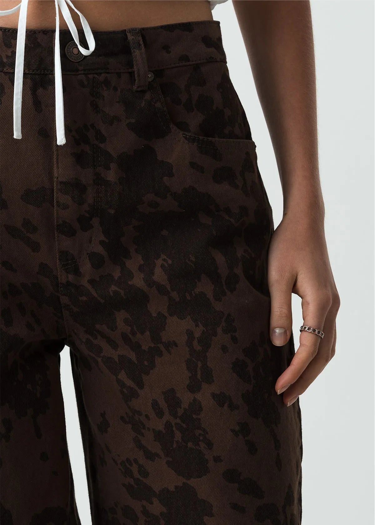 Barrel cow Pant