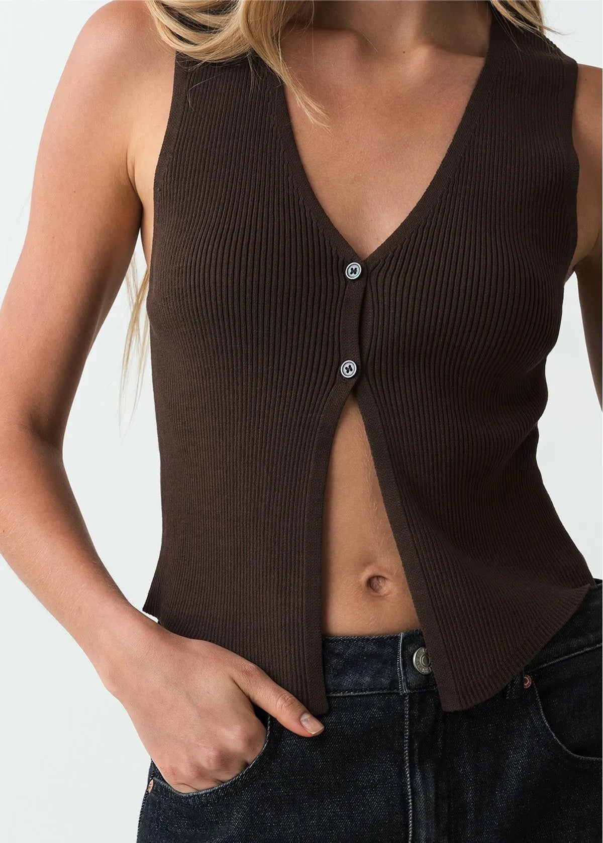 Wooft-sleeved shirt