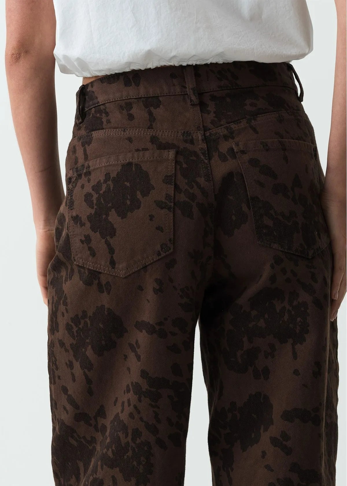 Barrel cow Pant