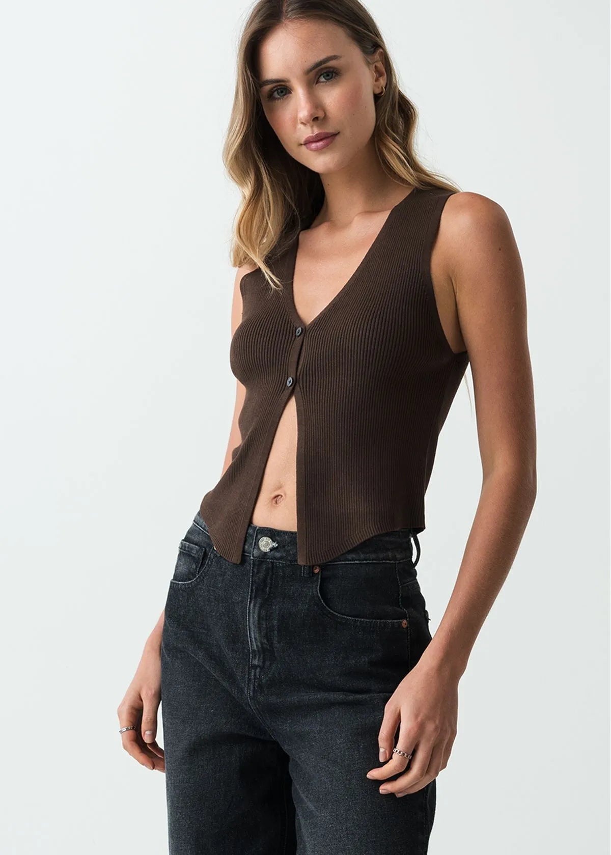 Wooft-sleeved shirt