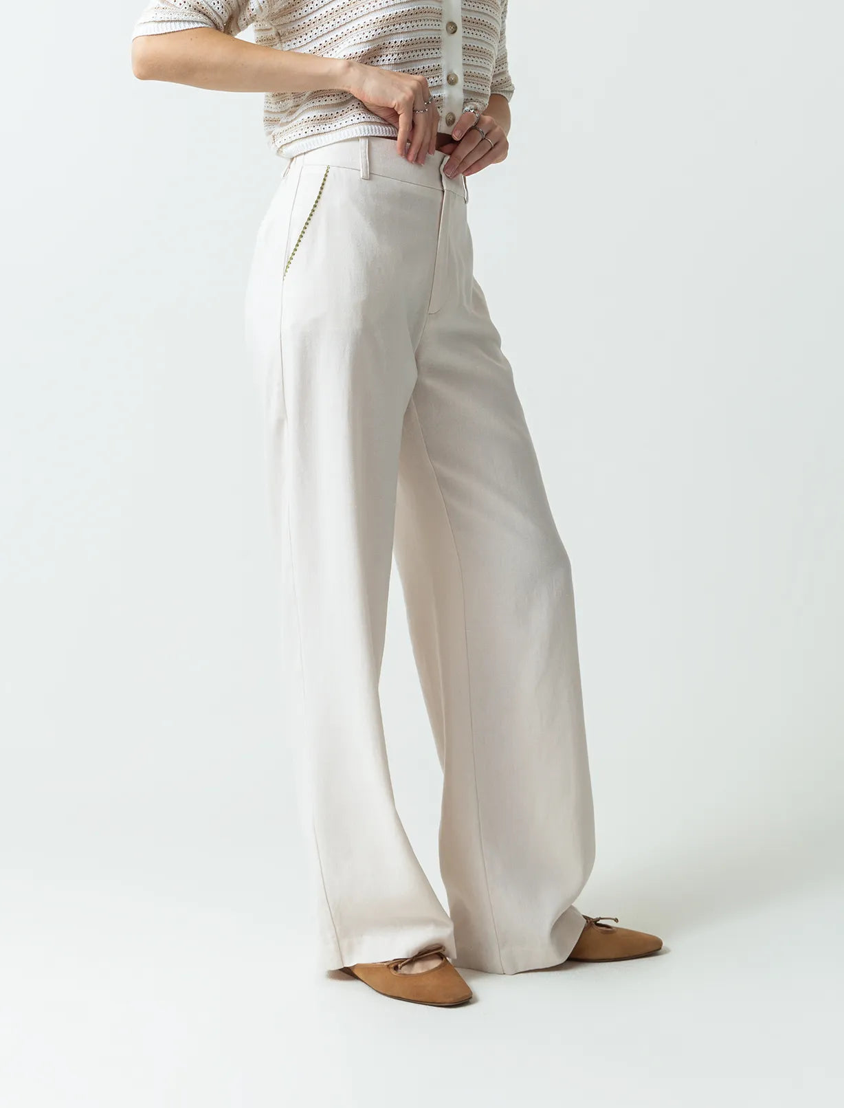 Wide leg pants