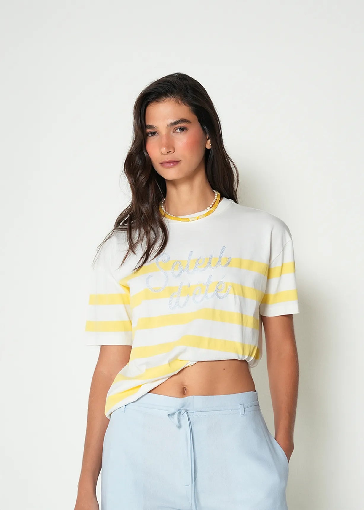 Striped Short Sleeve T-Shirt