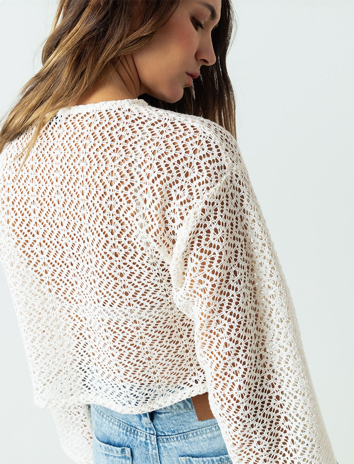 Wide Cropped Sweatshirt