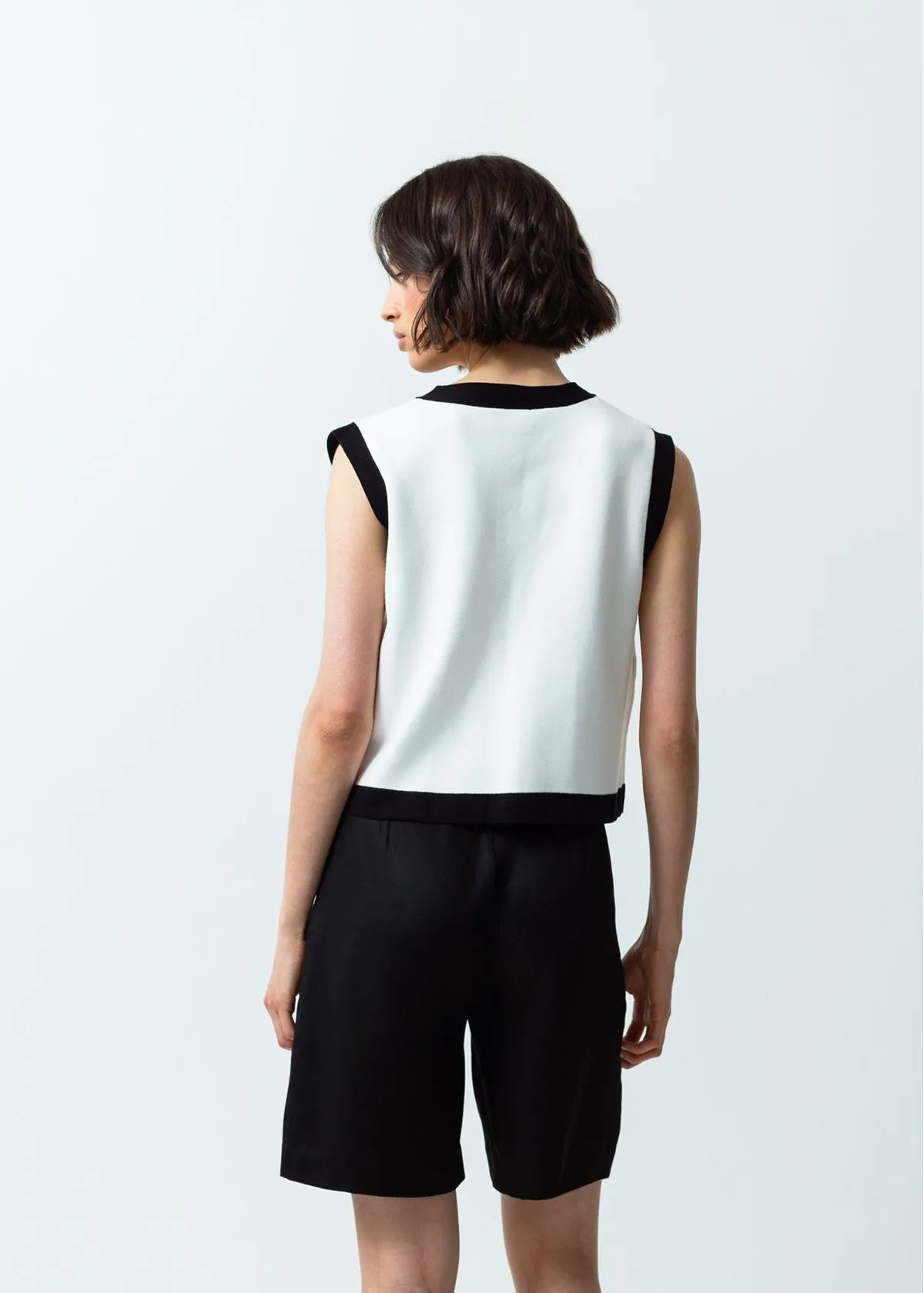 Open Design Woven Shirt