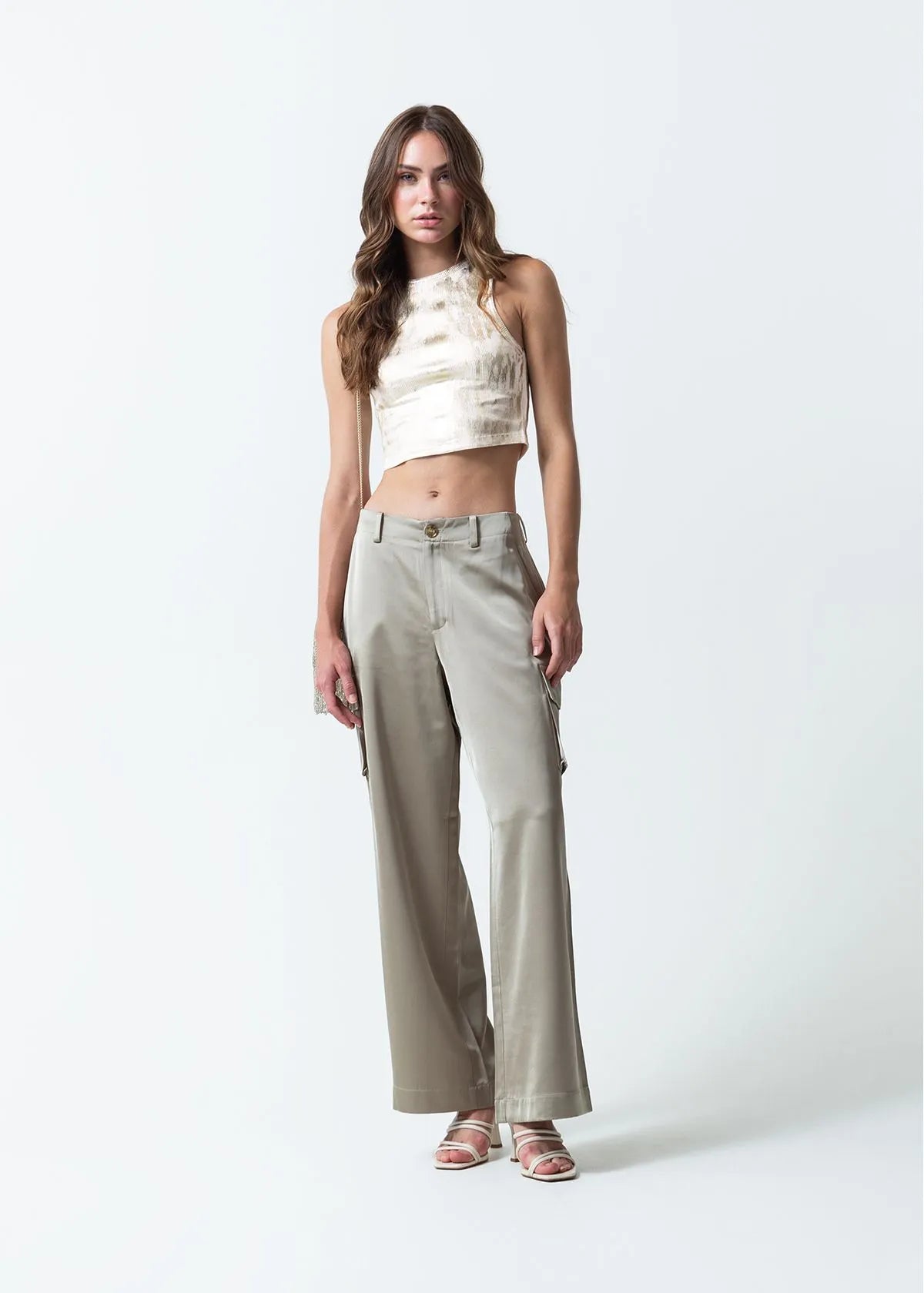 Skeleton style crop top
