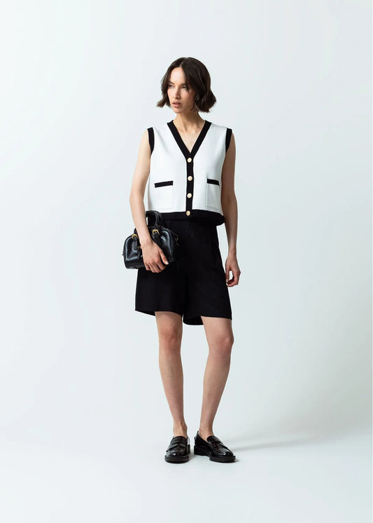 Open Design Woven Shirt
