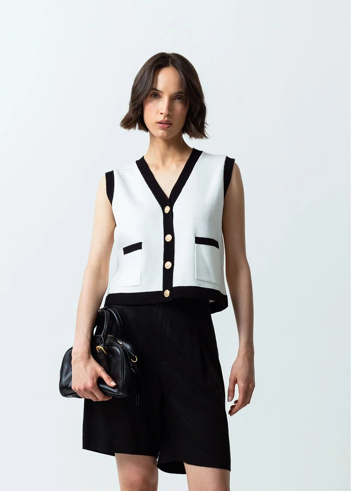 Open Design Woven Shirt