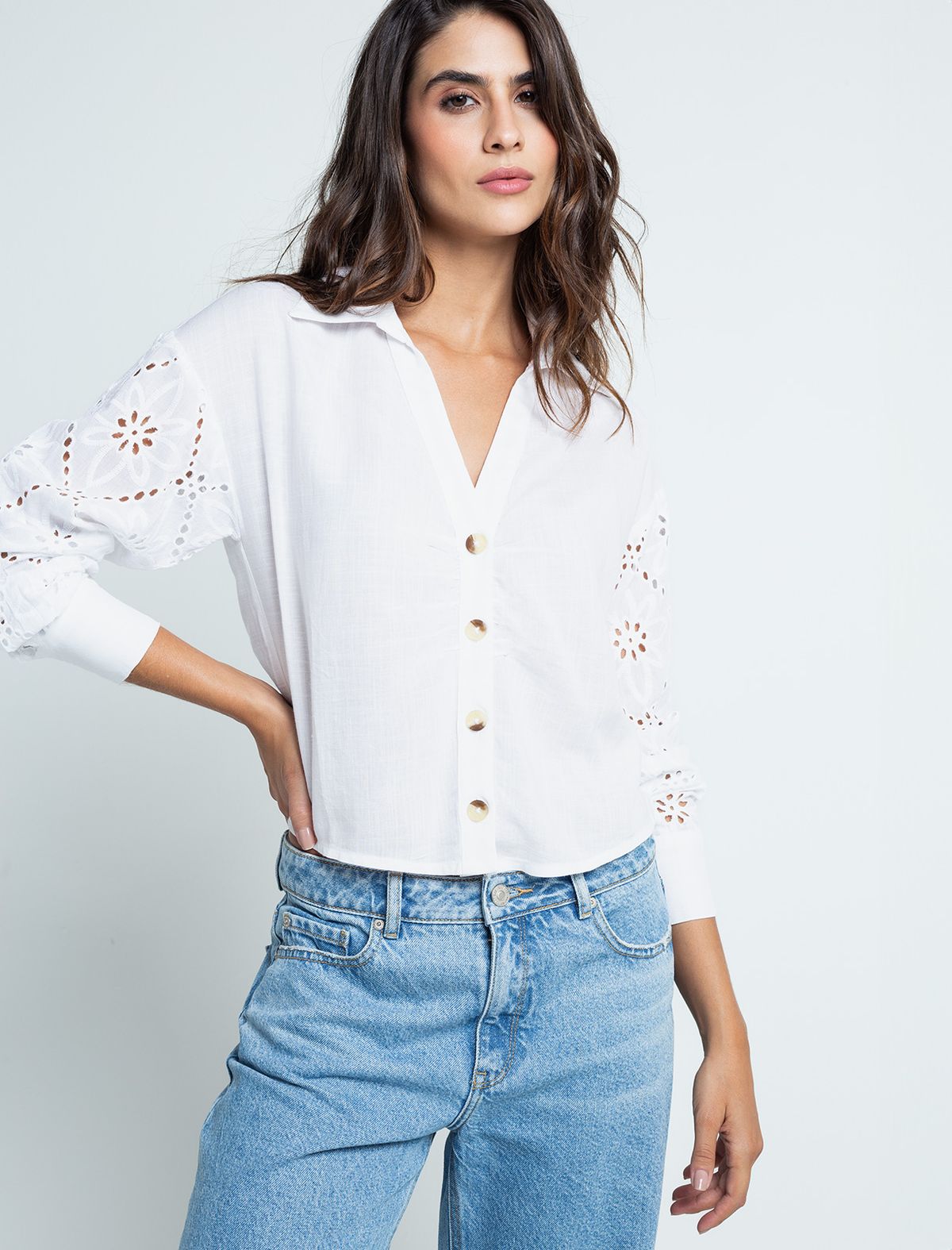 Shirt With Classic Collar