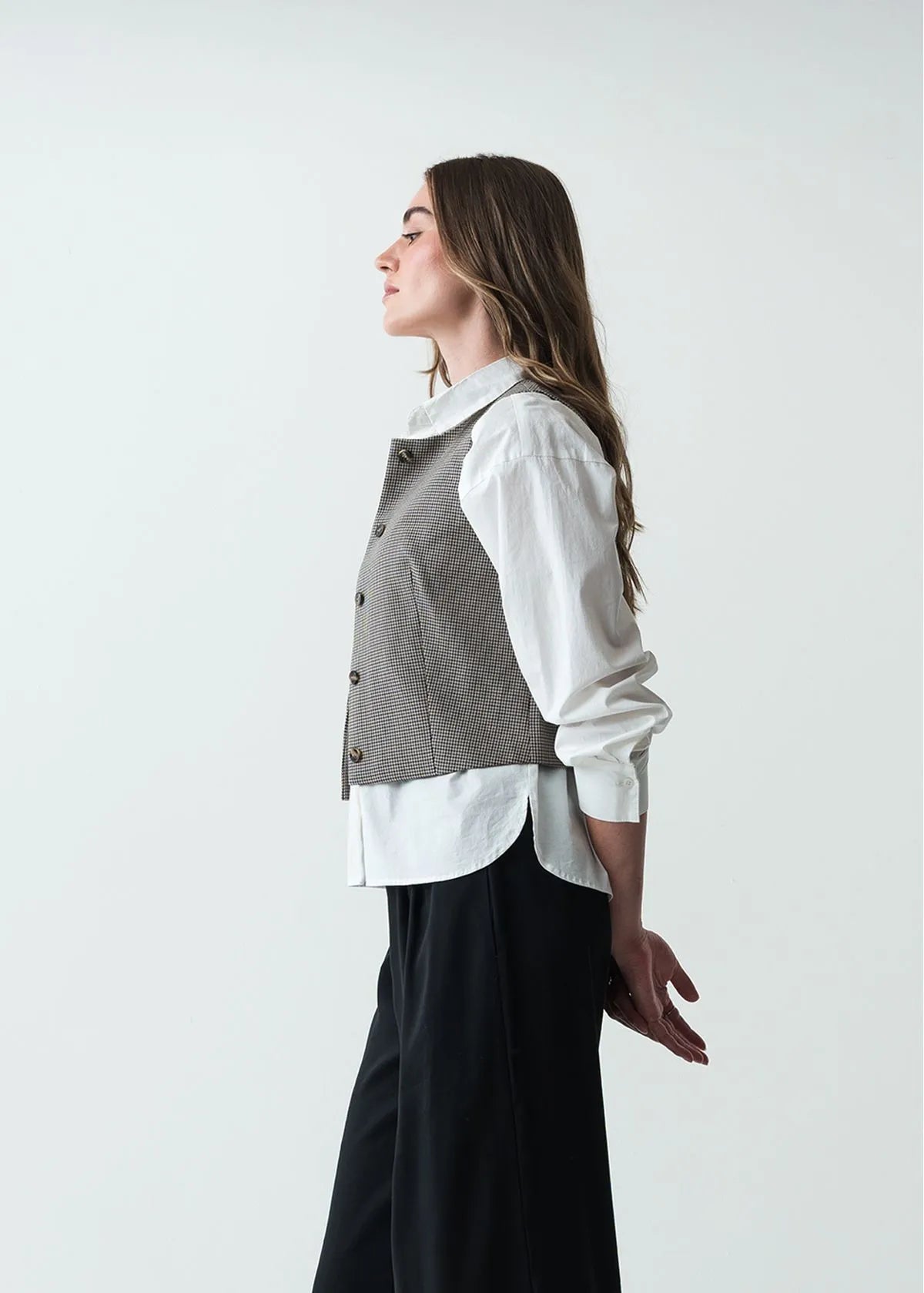 Open design shirt