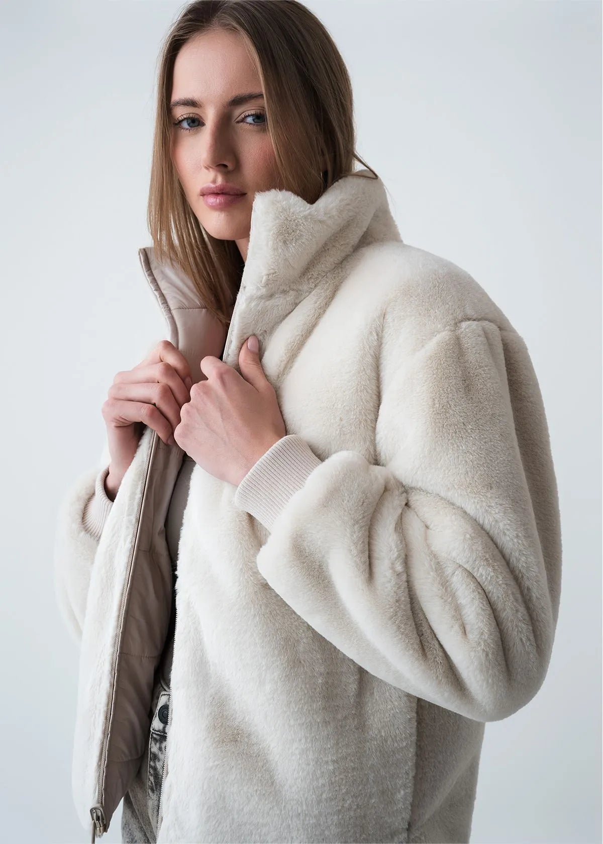 Padded double-sided jacket