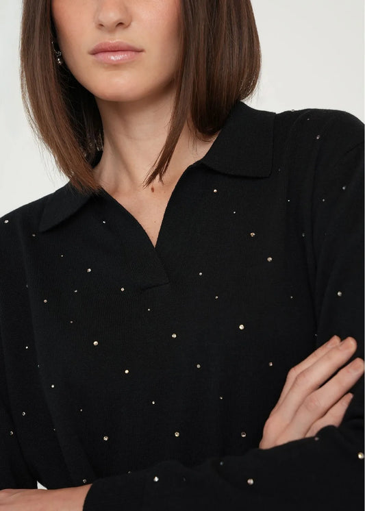 Woven T-shirt with bright details