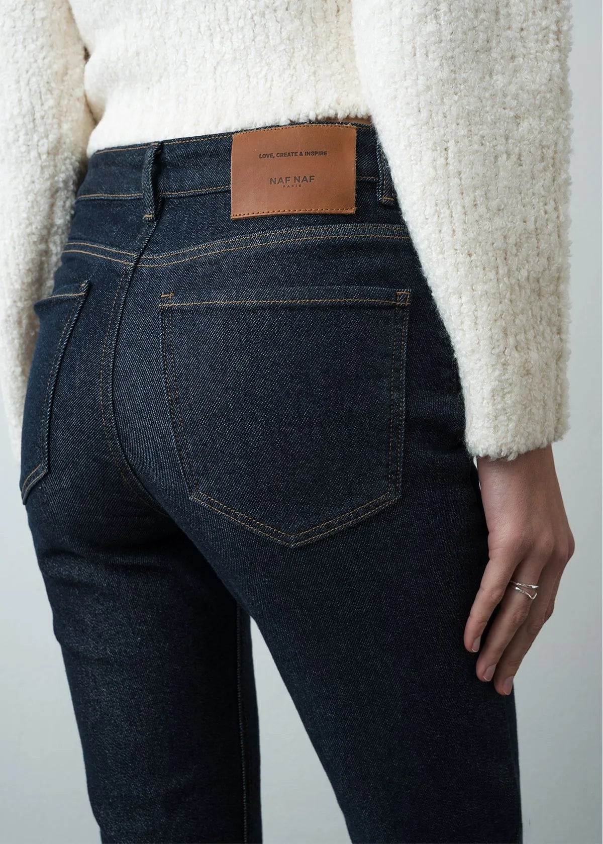 Jean Flare with cuts