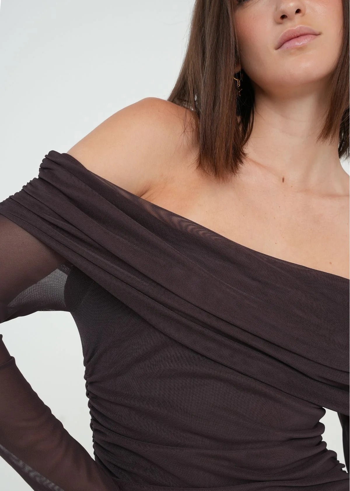 Strapless long dress