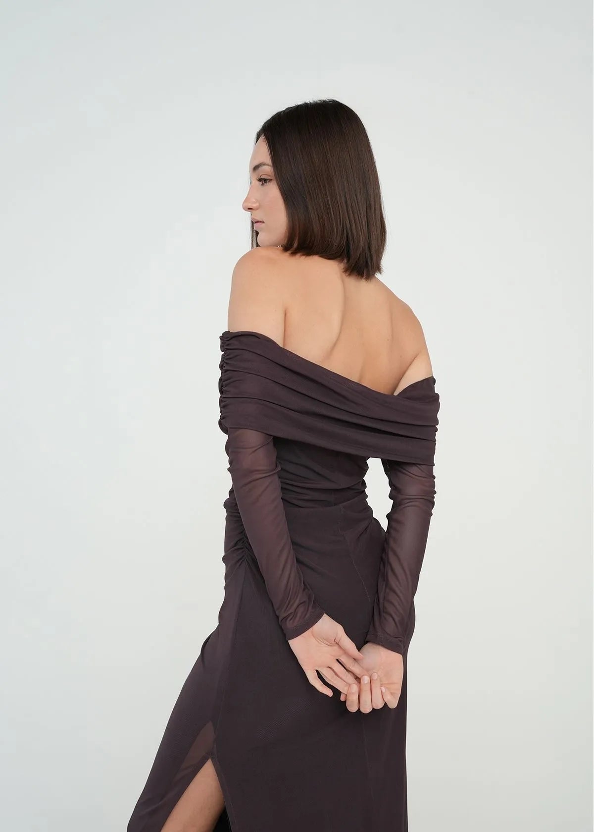 Strapless long dress