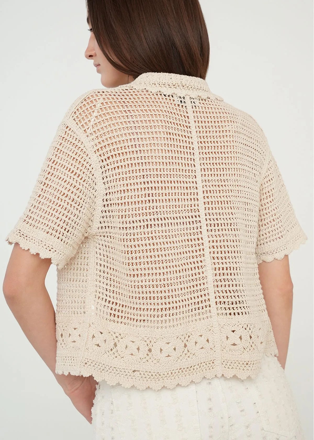 Woven T-shirt