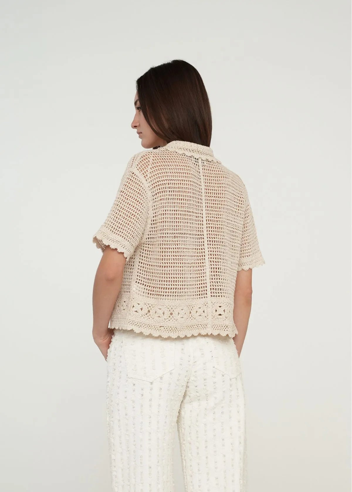 Woven T-shirt