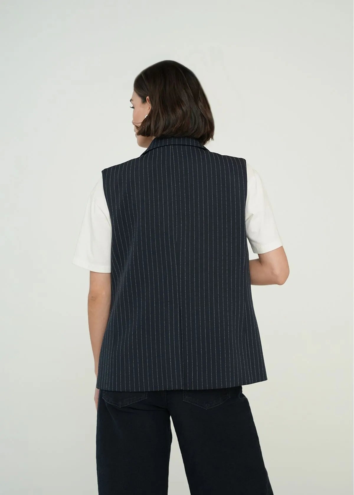 Striped vest
