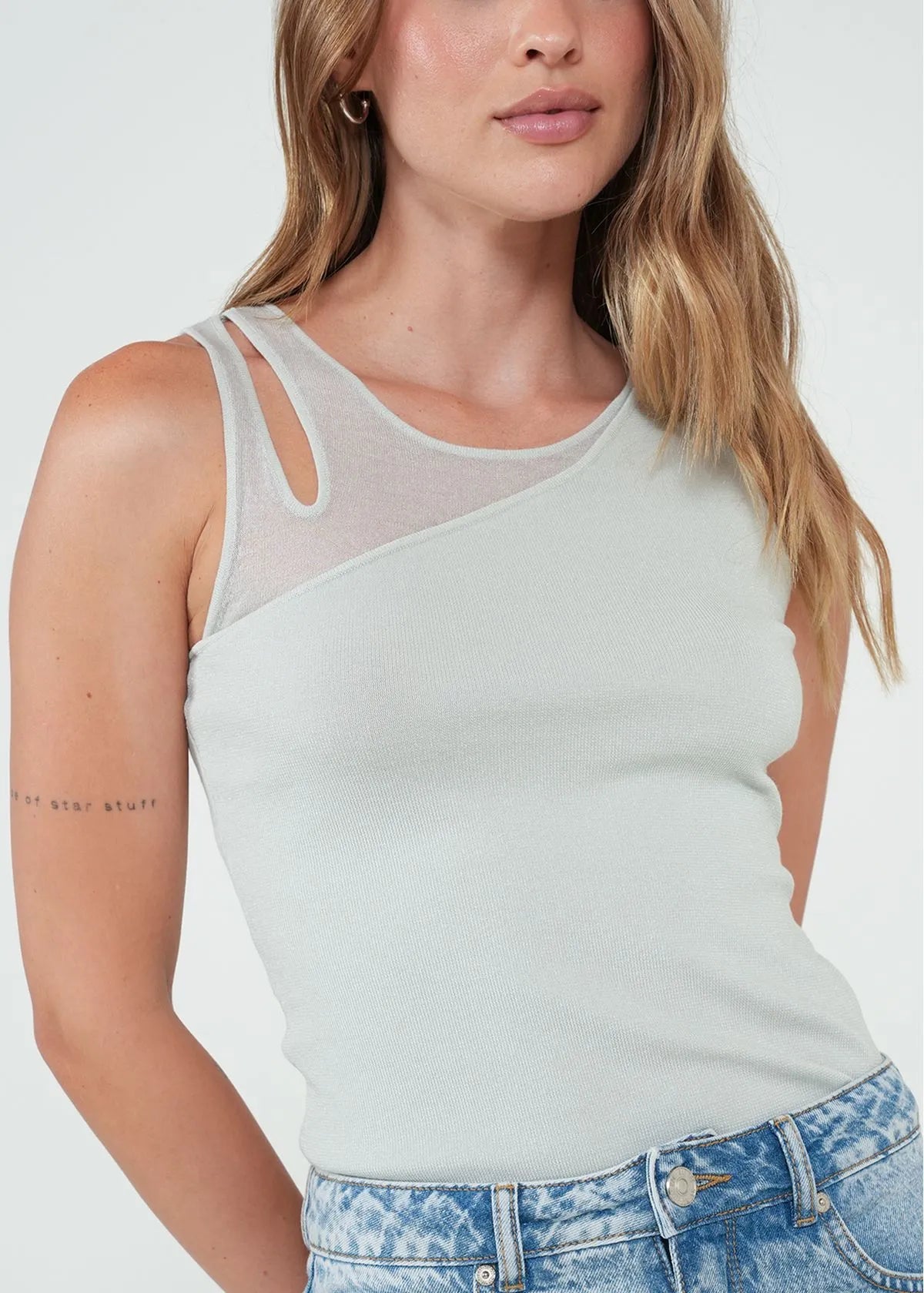 Woven T-shirt