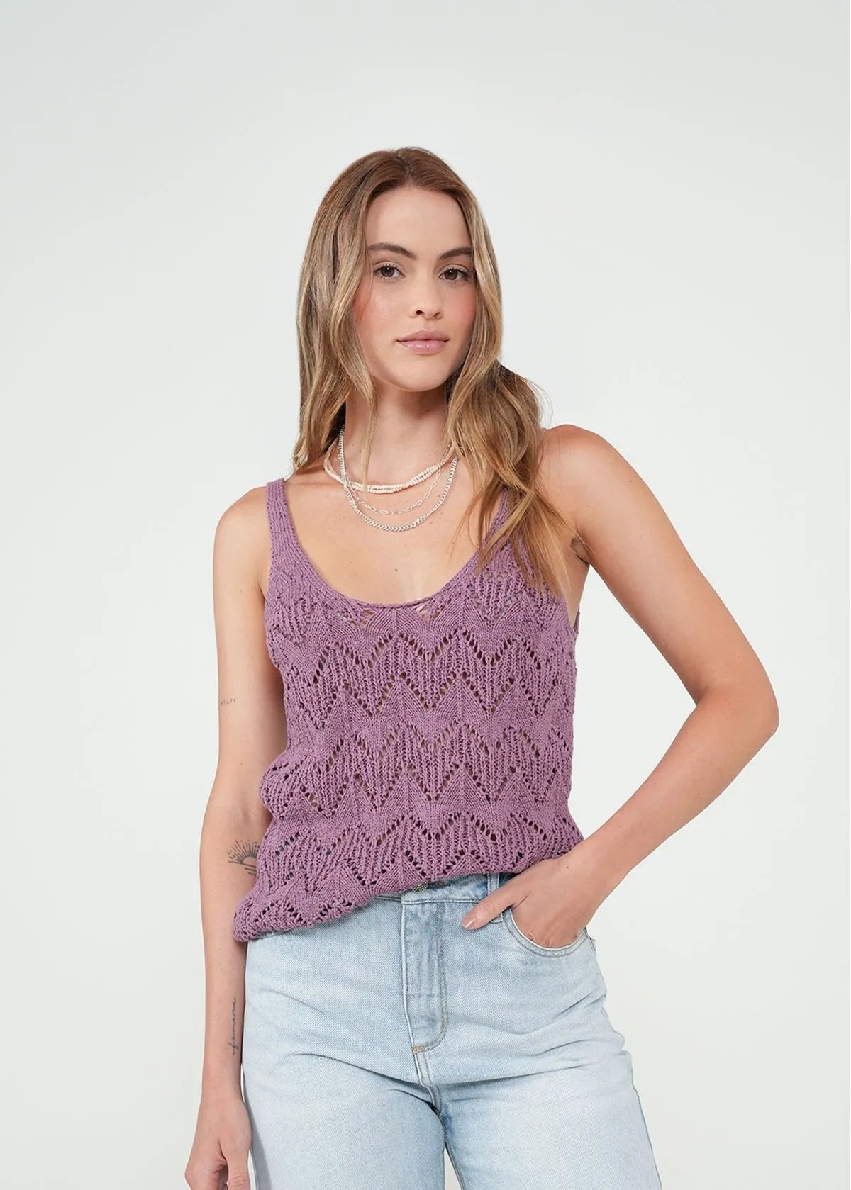 Woven T-shirt