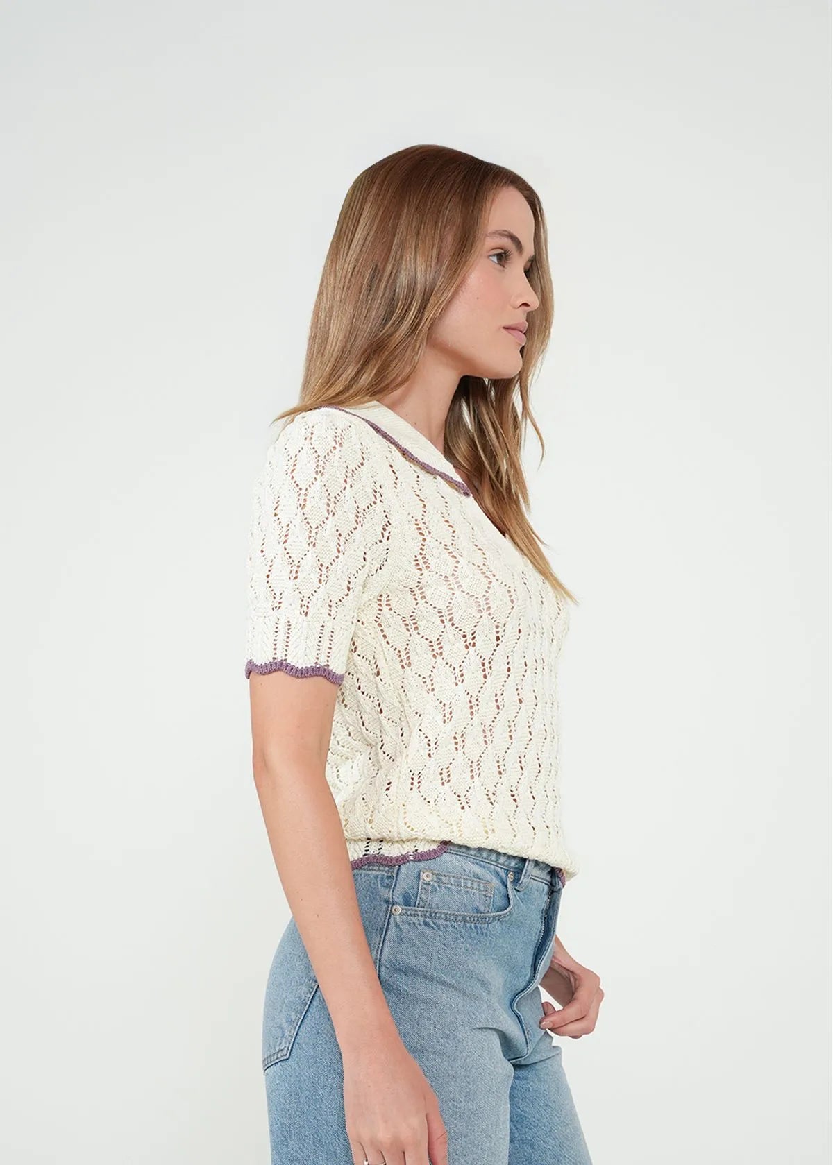 Woven T-shirt
