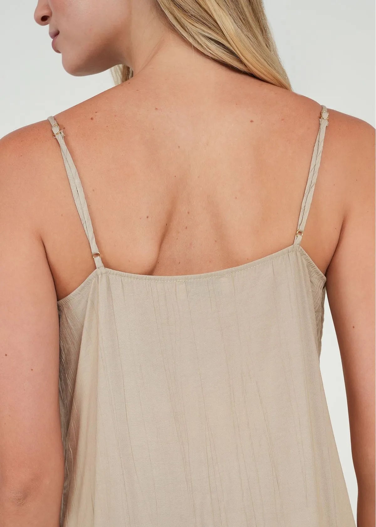 Long strappy shirt