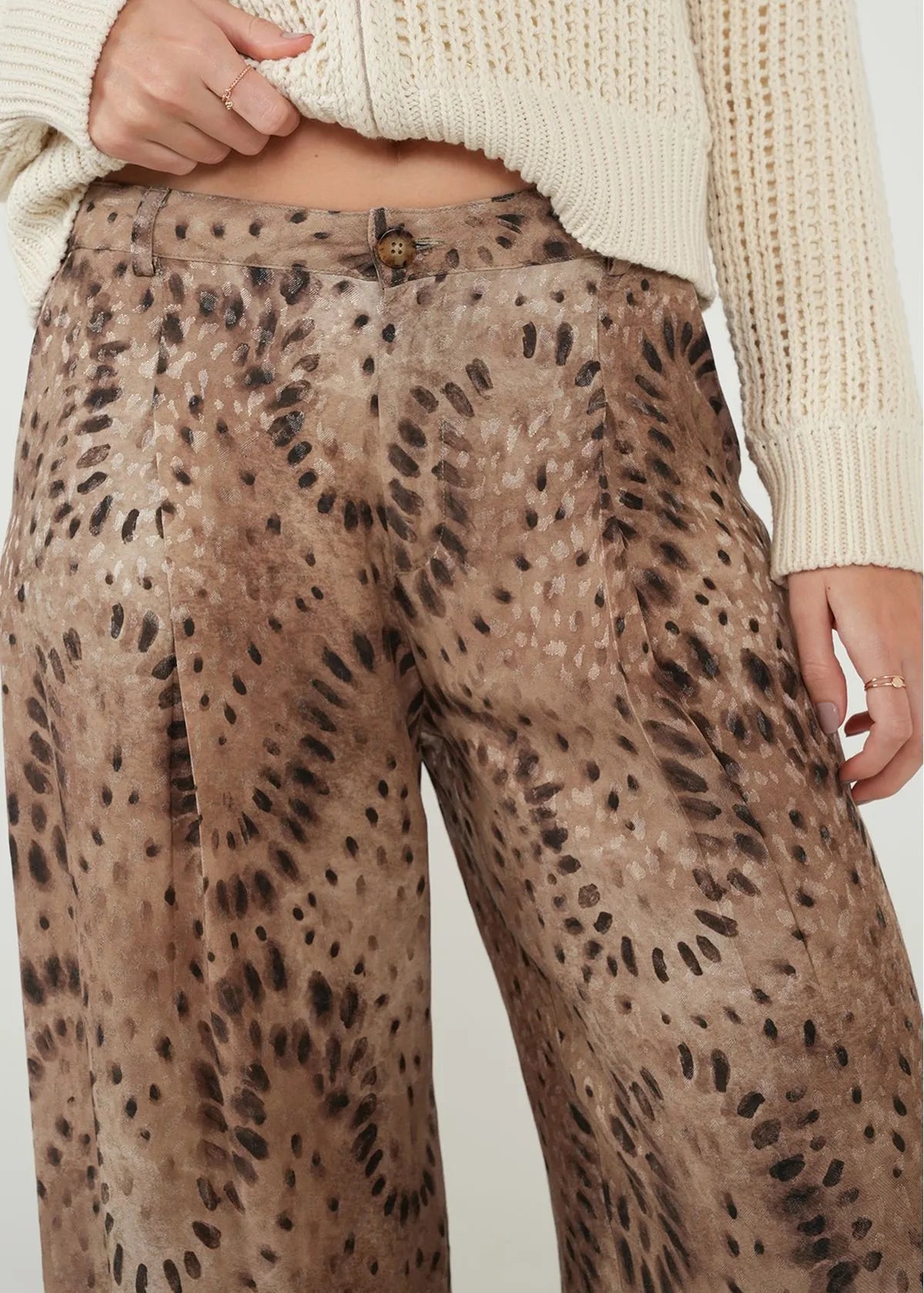 Printed culottes