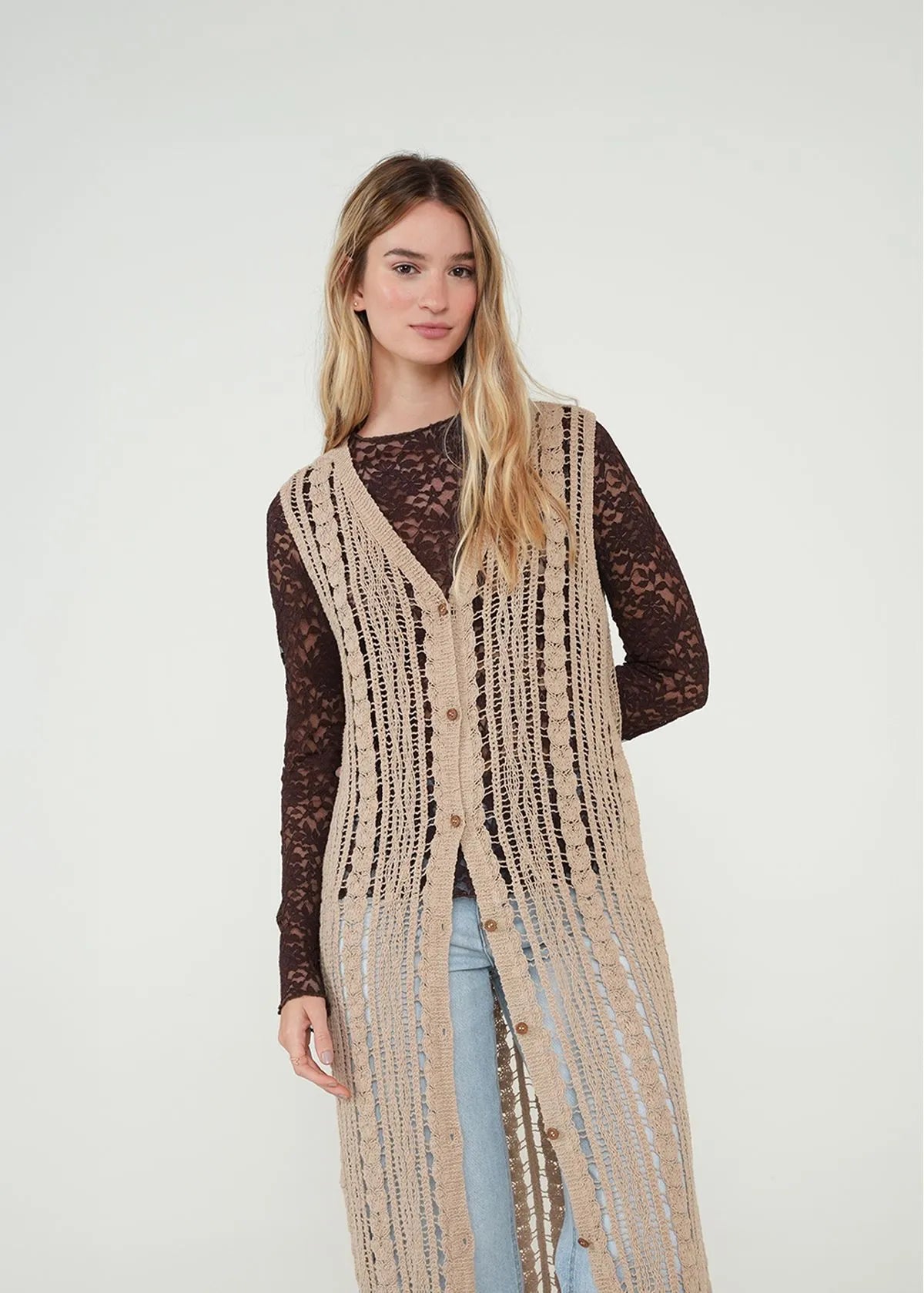 Woven kimono