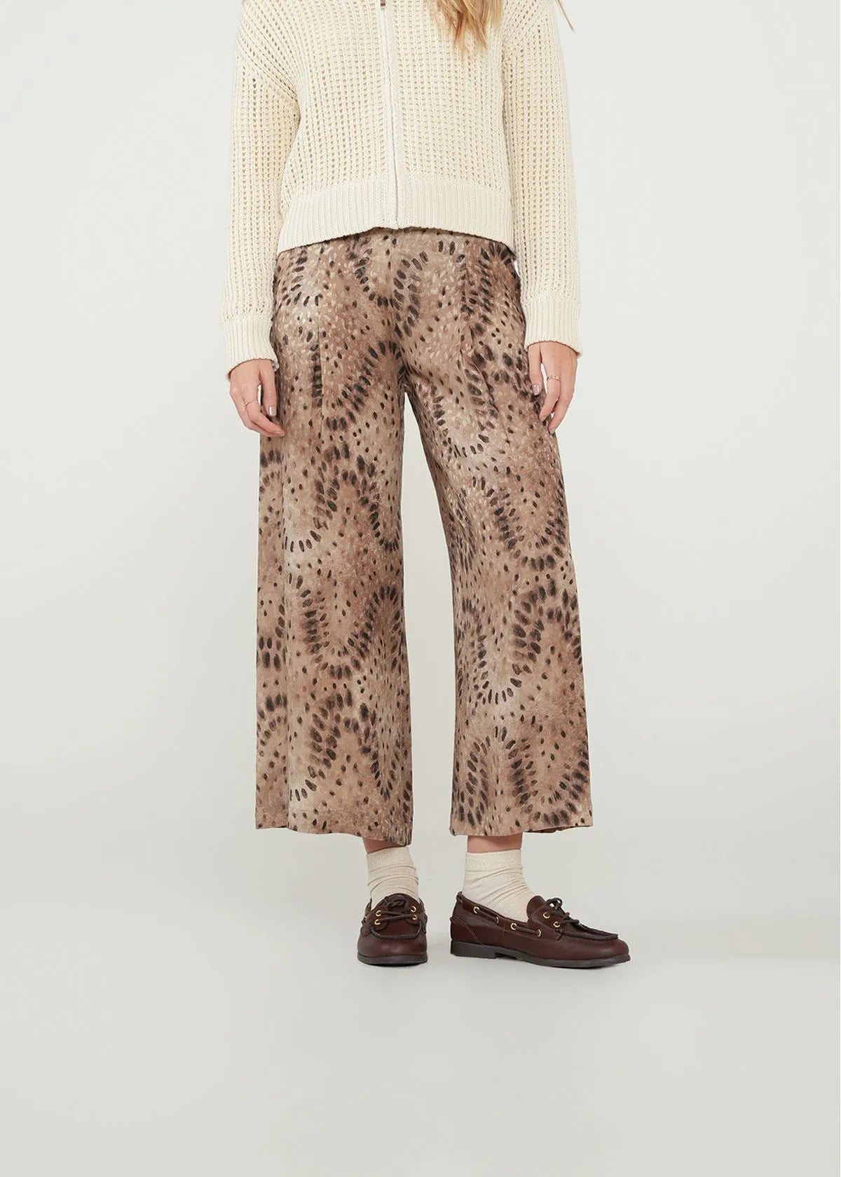 Printed culottes