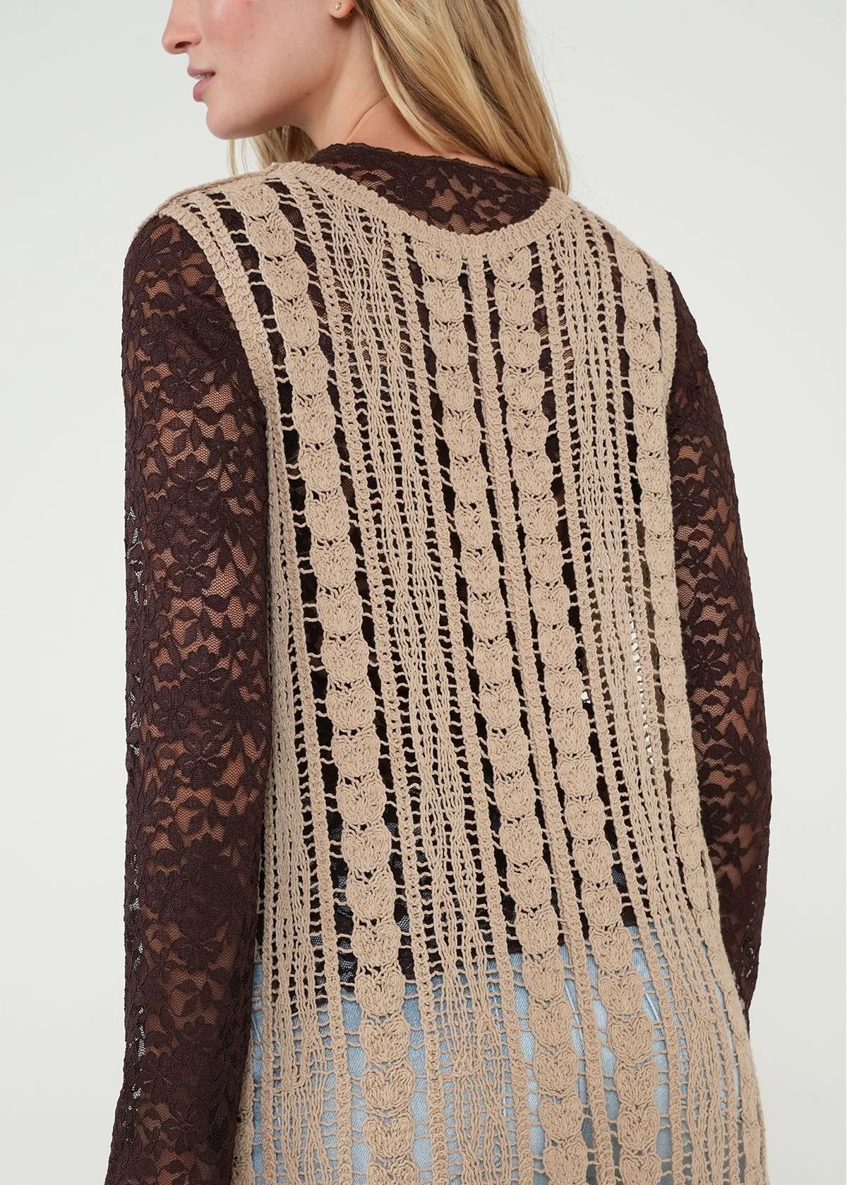 Woven kimono
