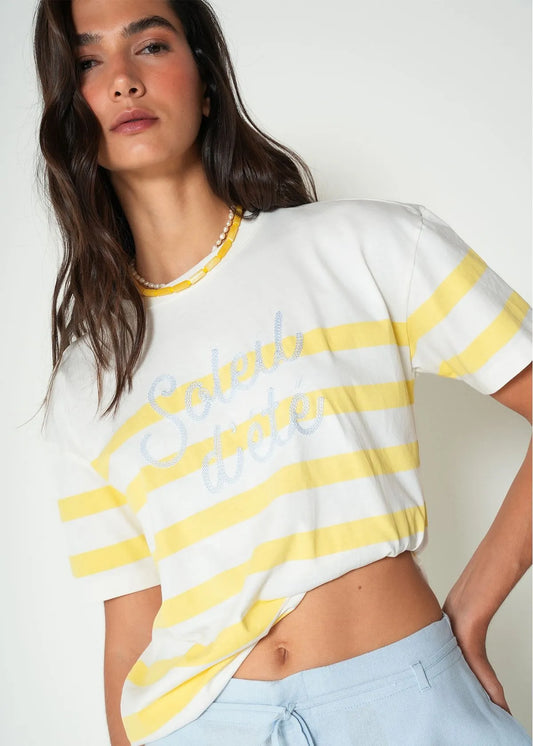 Striped Short Sleeve T-Shirt