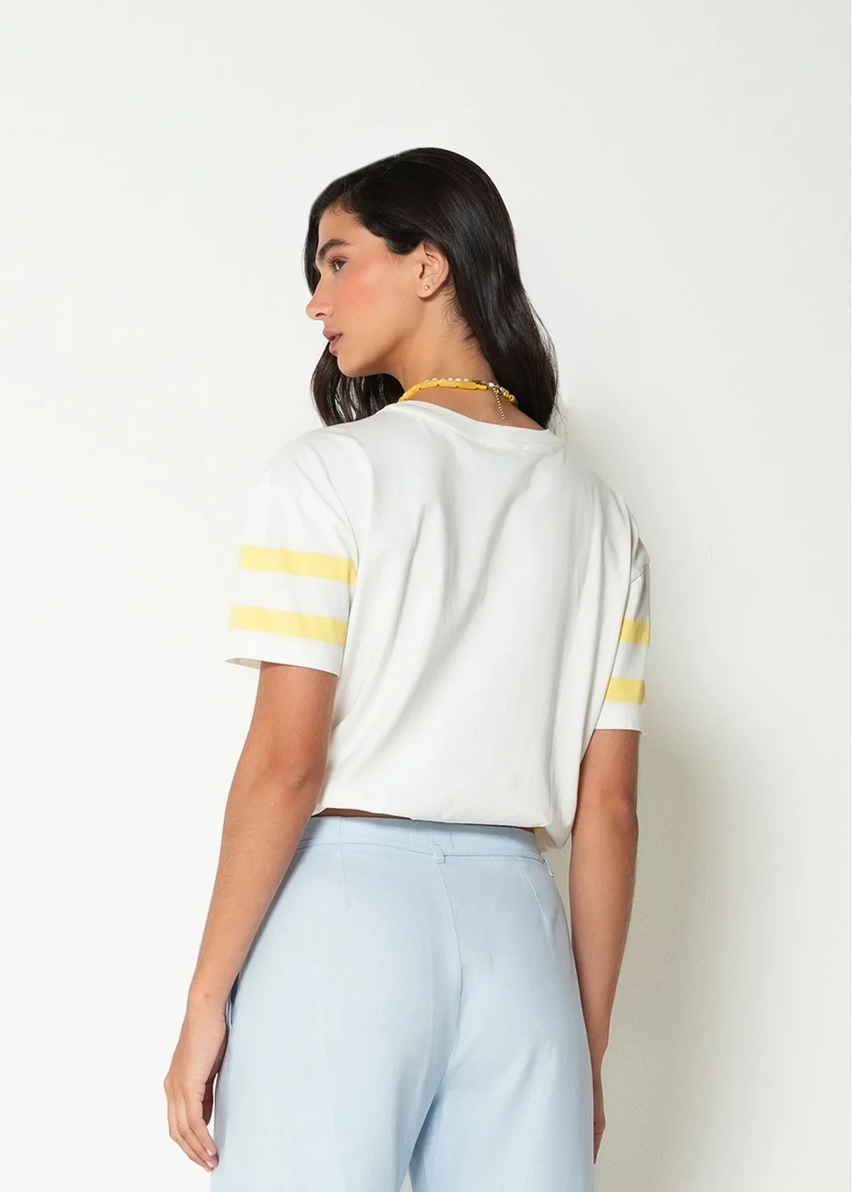 Striped Short Sleeve T-Shirt