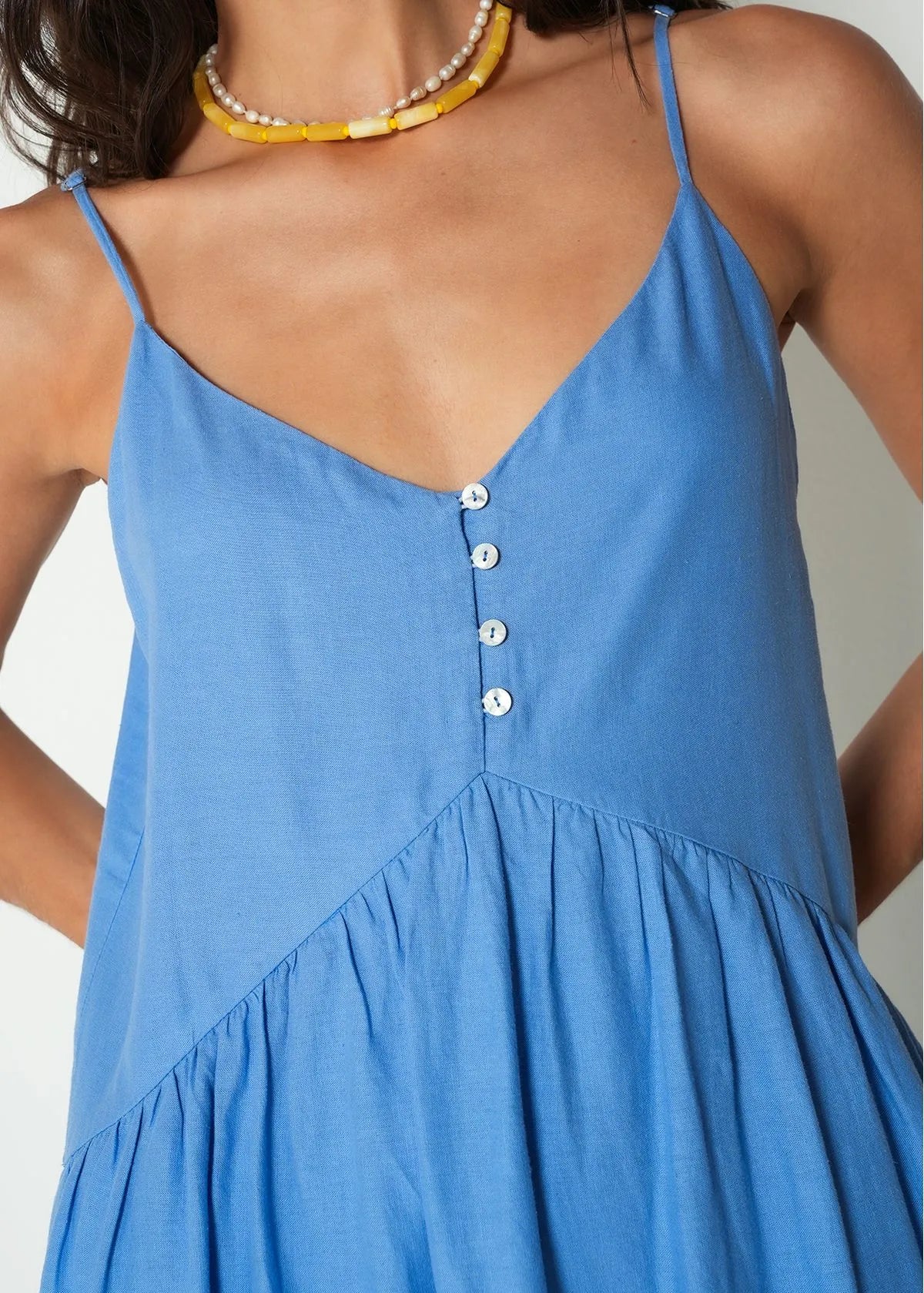 Long strap dress