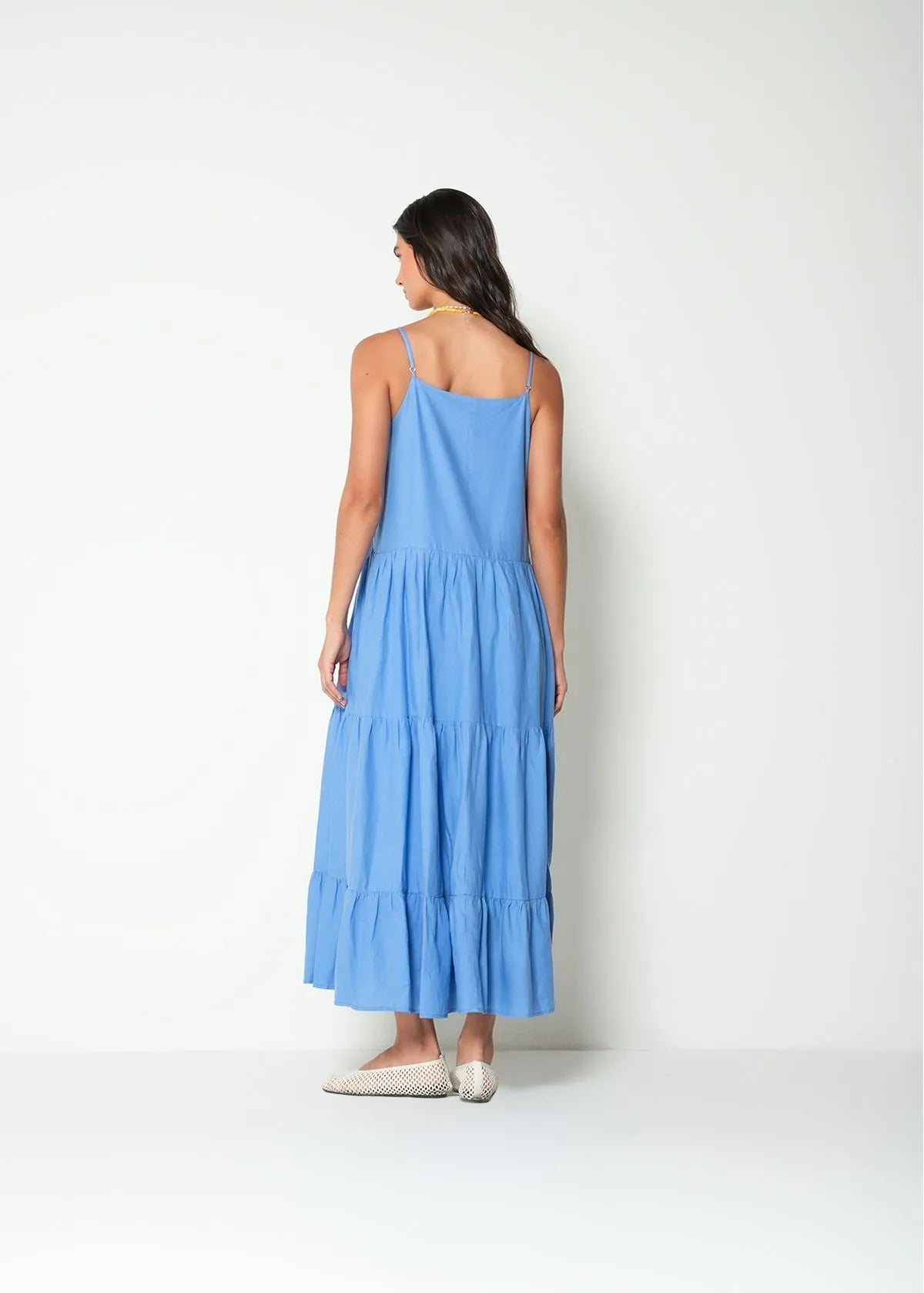Long strap dress