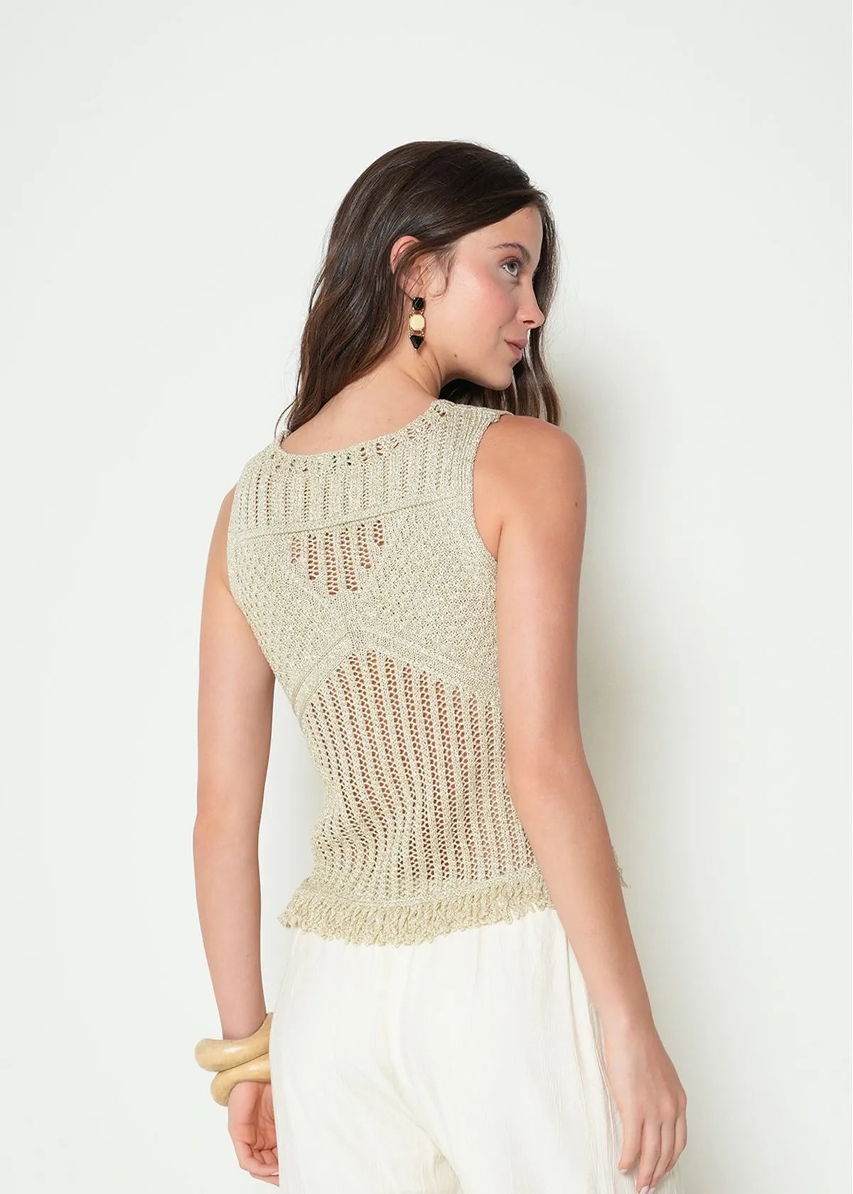 Woven T-shirt