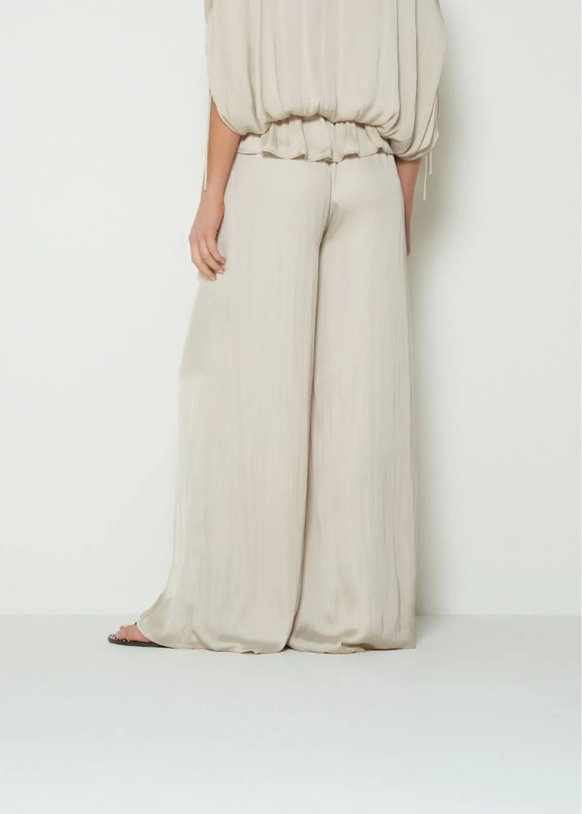 Palazzo high-rise pants