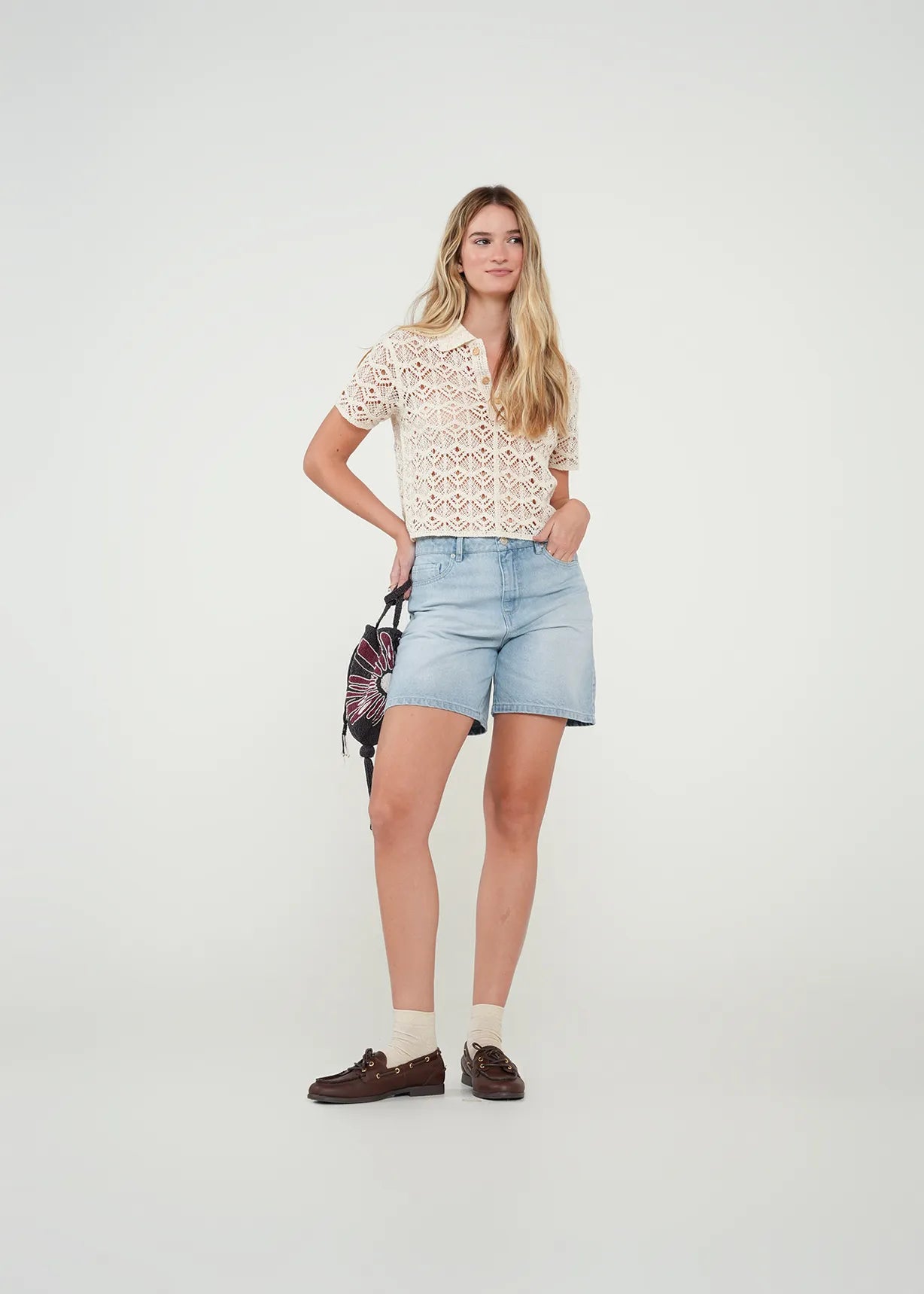 Woven T-shirt