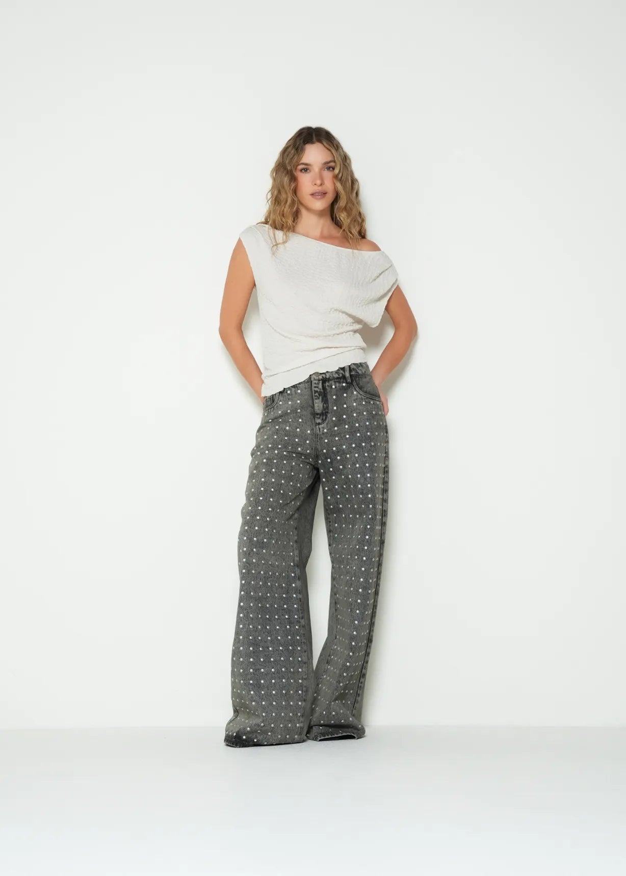 Jean Wide Leg Long