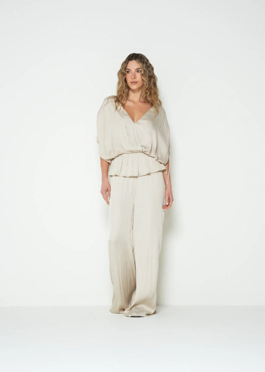 Palazzo high-rise pants