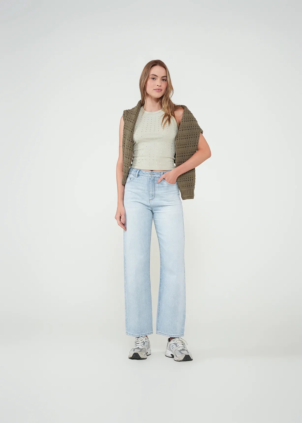 T-shirt with armhole sleeves