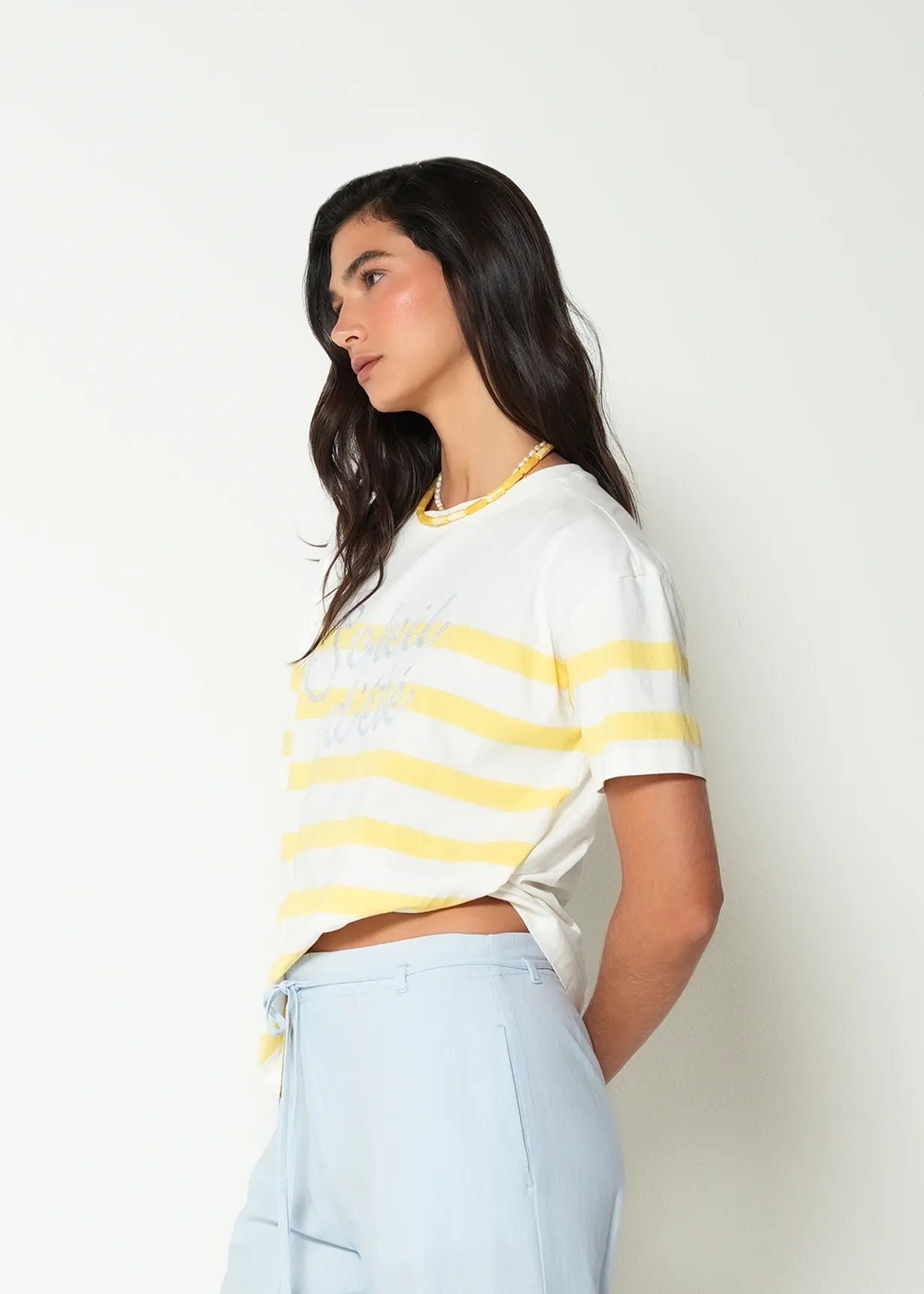Striped Short Sleeve T-Shirt